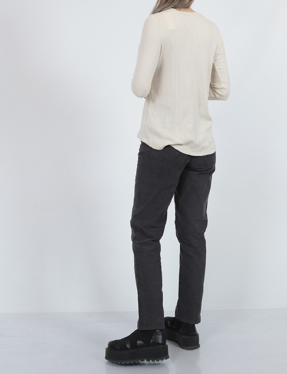Bluza American Eagle, crem - 1 | YEO