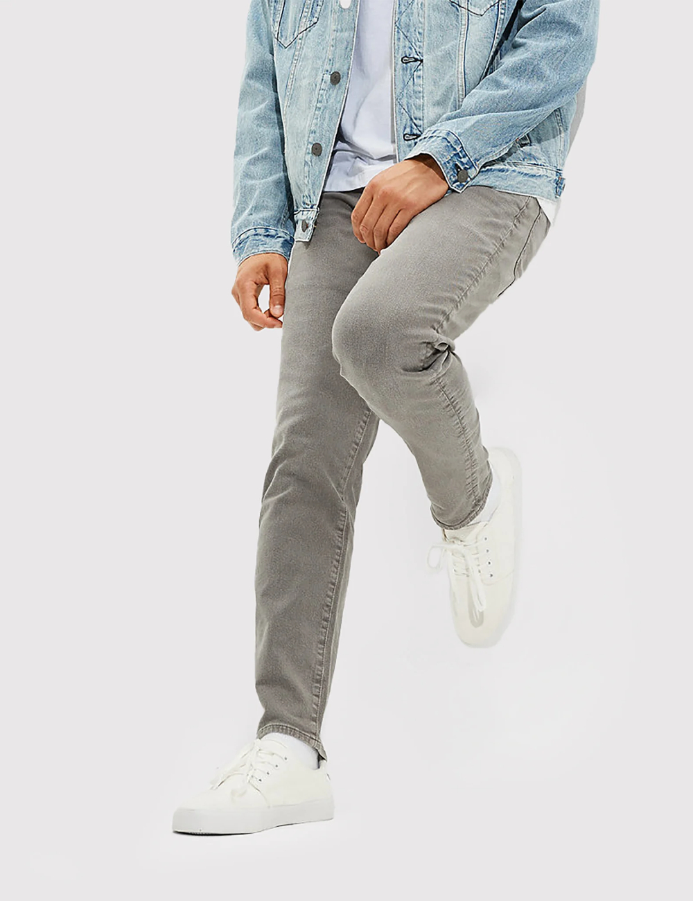 Blugi American Eagle, gri