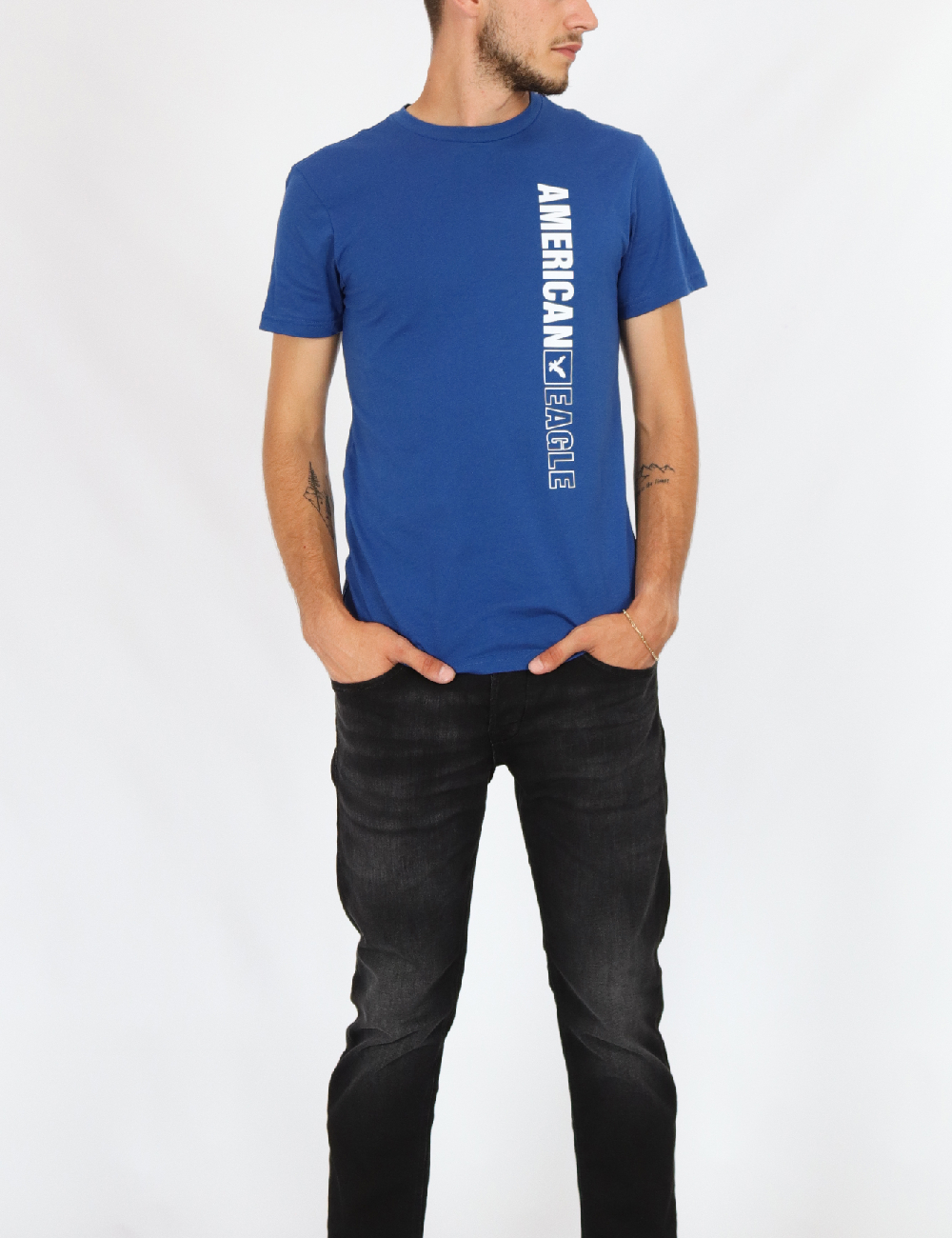 Tricou American Eagle, albastru
