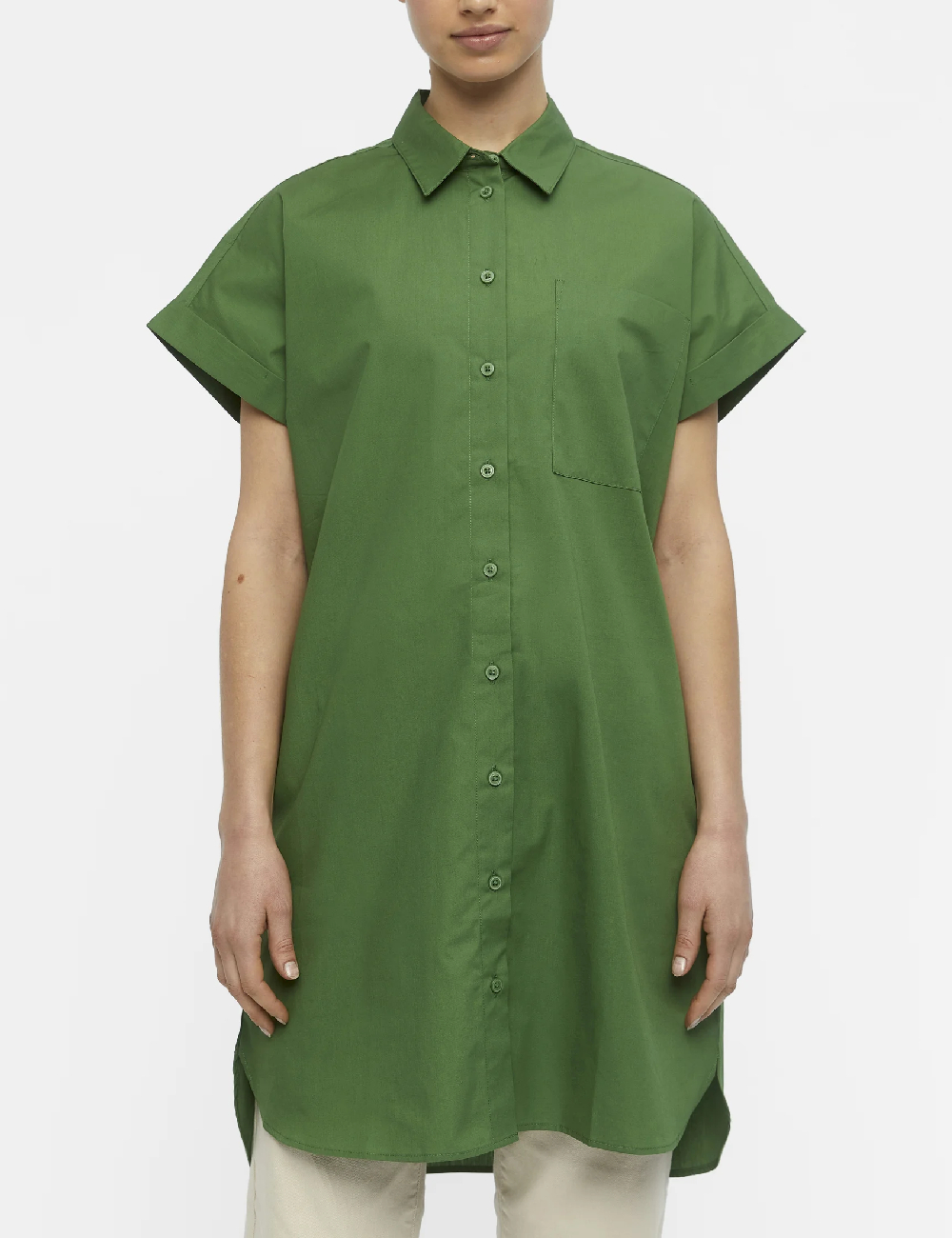 Rochie scurta Object, verde
