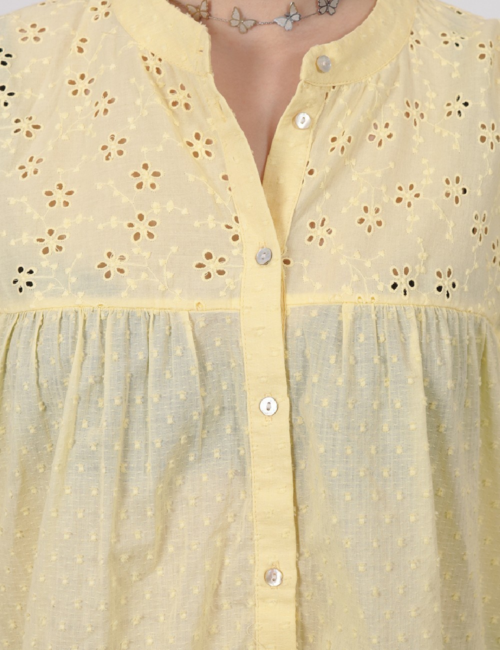 Camasa Vero Moda, galben - 1 | YEO