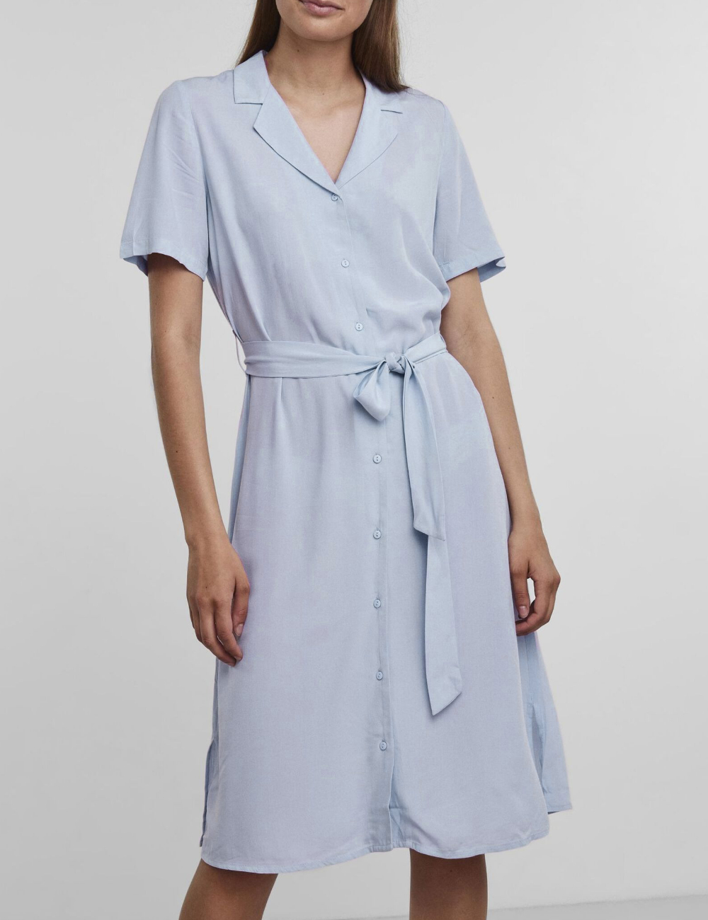 Rochie scurta Pieces, bleu