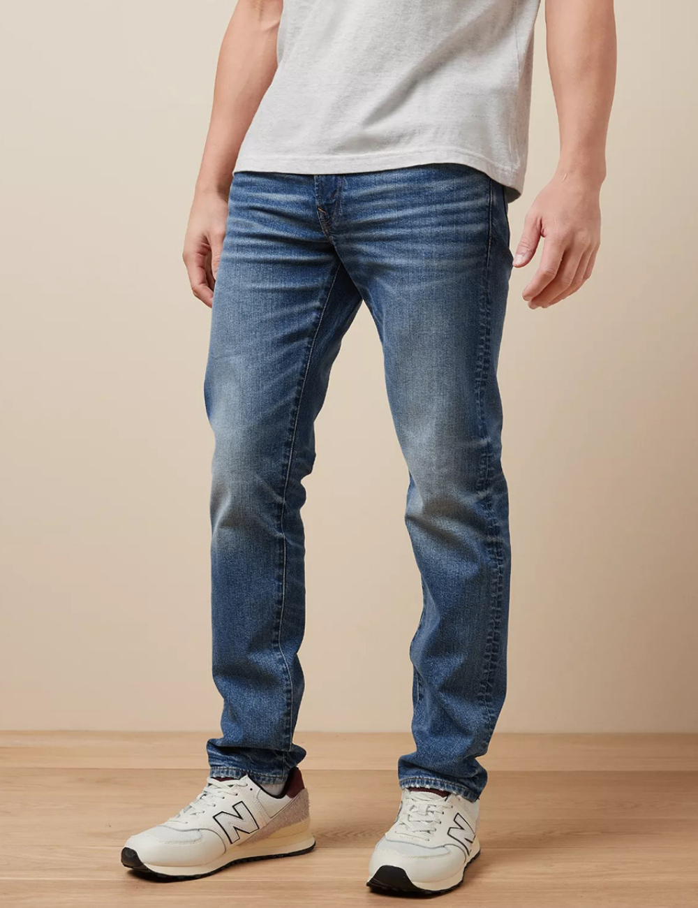 Blugi American Eagle, bleumarin
