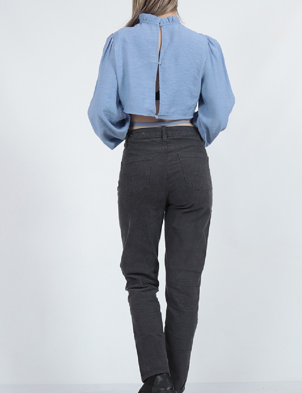 Top River Island, bleu - 1 | YEO
