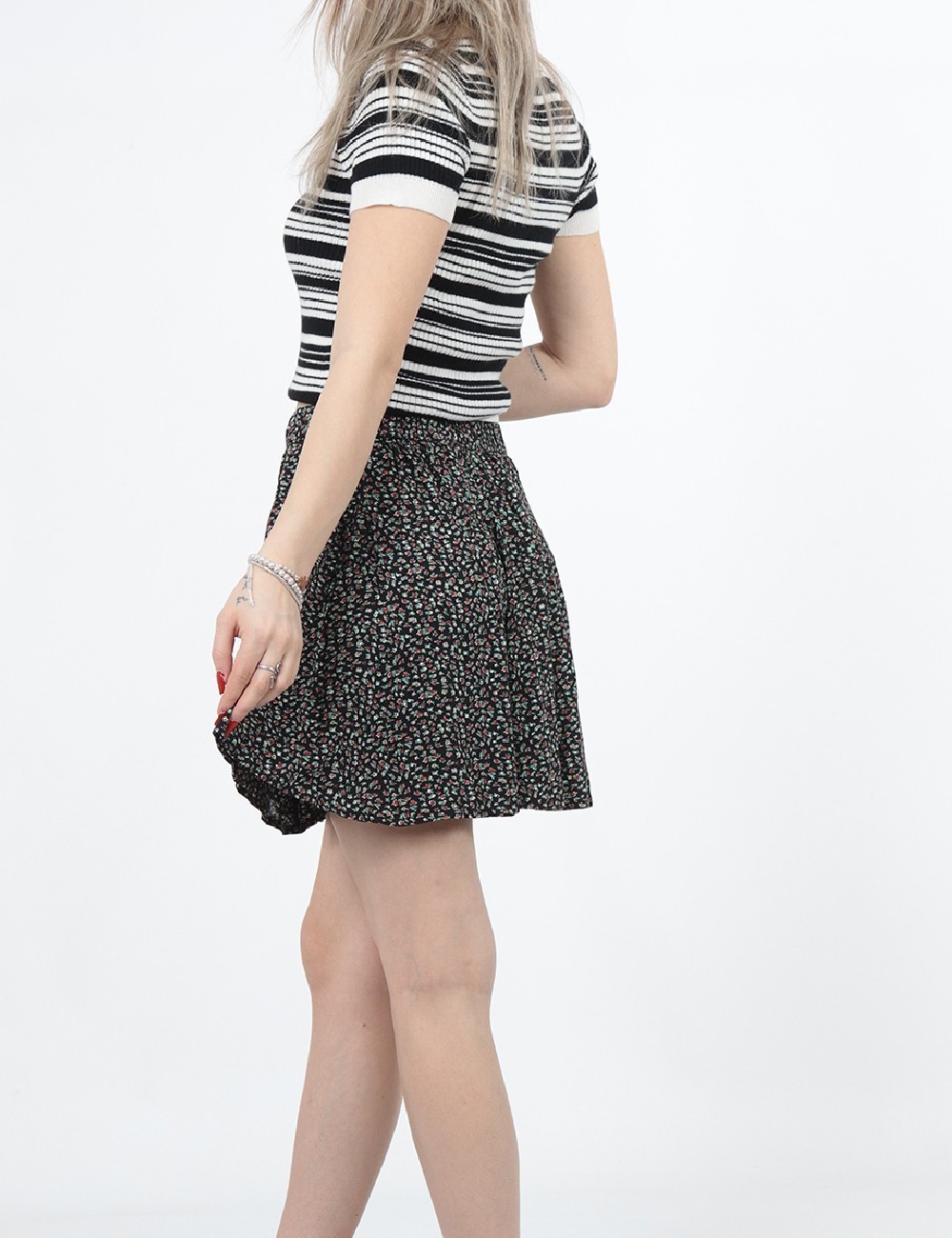 Fusta American Eagle, negru - 1 | YEO