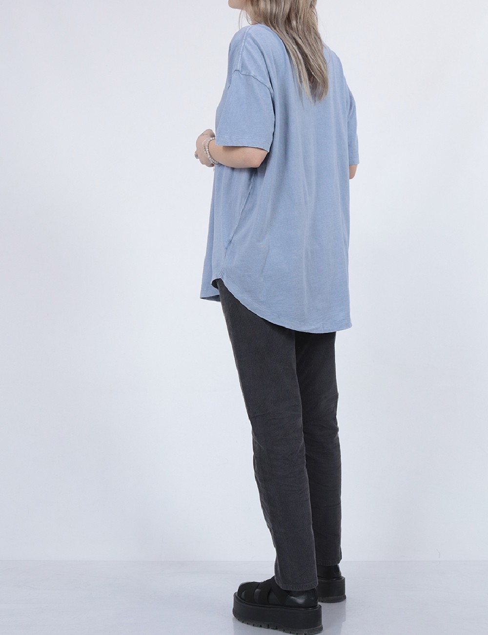 Reducere American Eagle Tricou Oversize, albastru