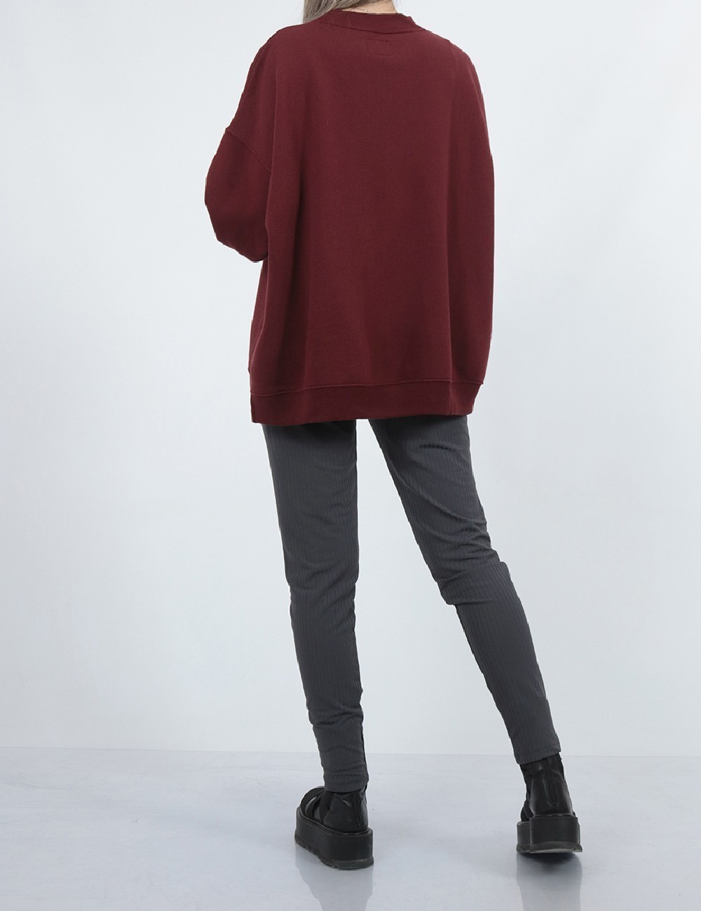 Bluza Oversize American Eagle, visiniu - 1 | YEO