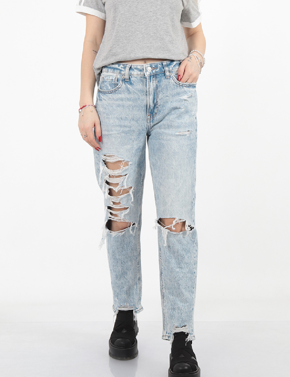 Blugi American Eagle, albastru