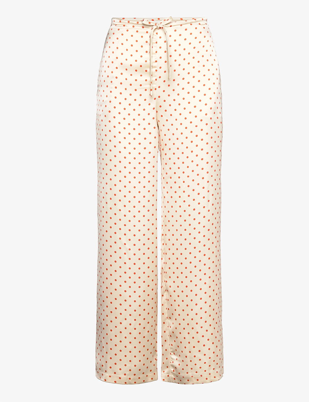 Pantaloni Object, crem