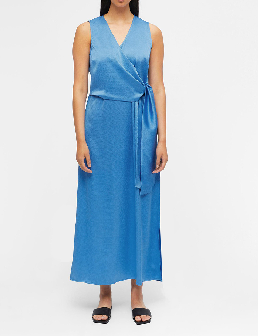 Rochie lunga Object, albastru