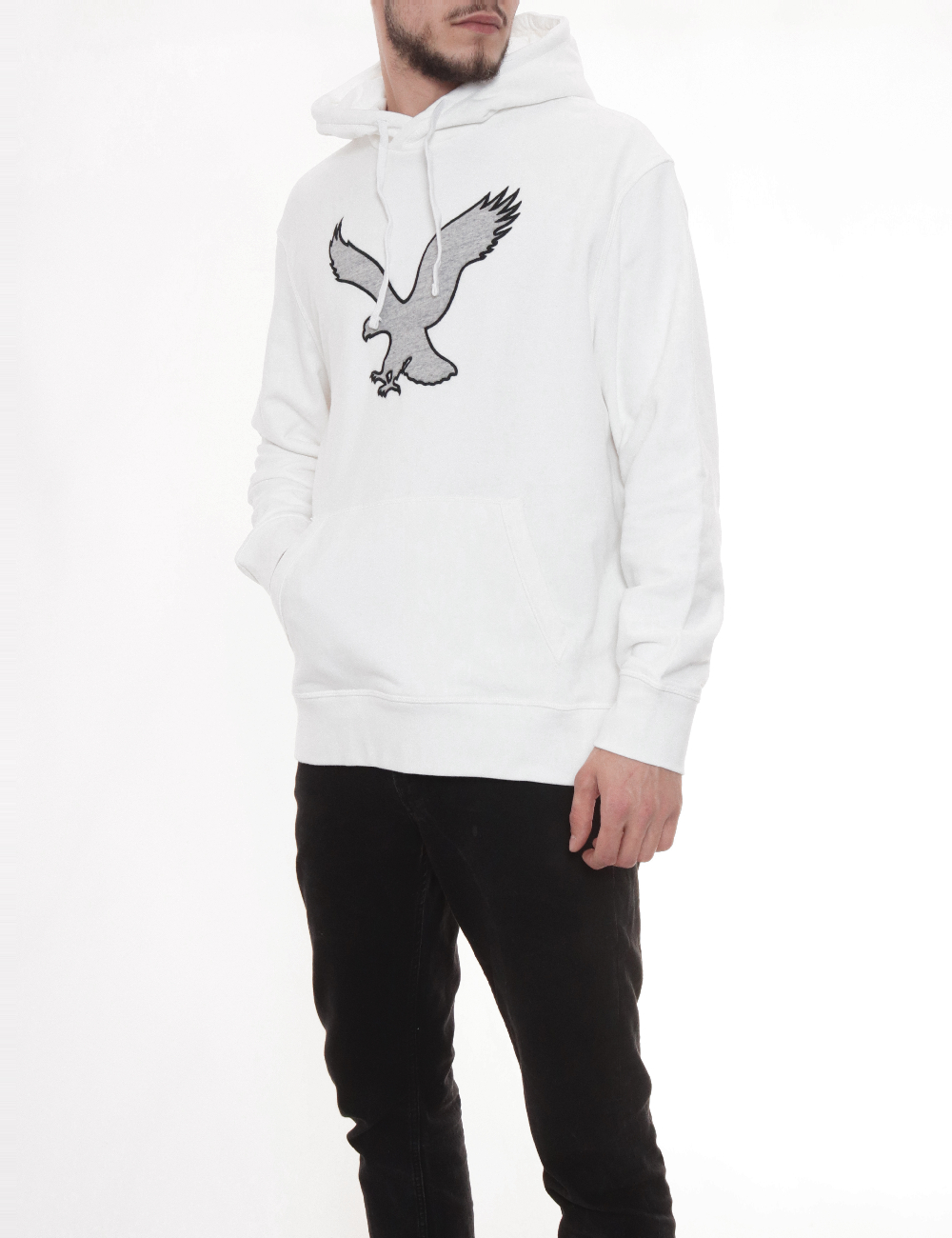 Hanorac American Eagle, alb