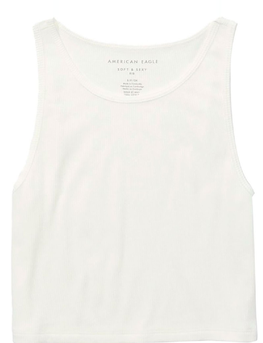 Top American Eagle, alb - 1 | YEO