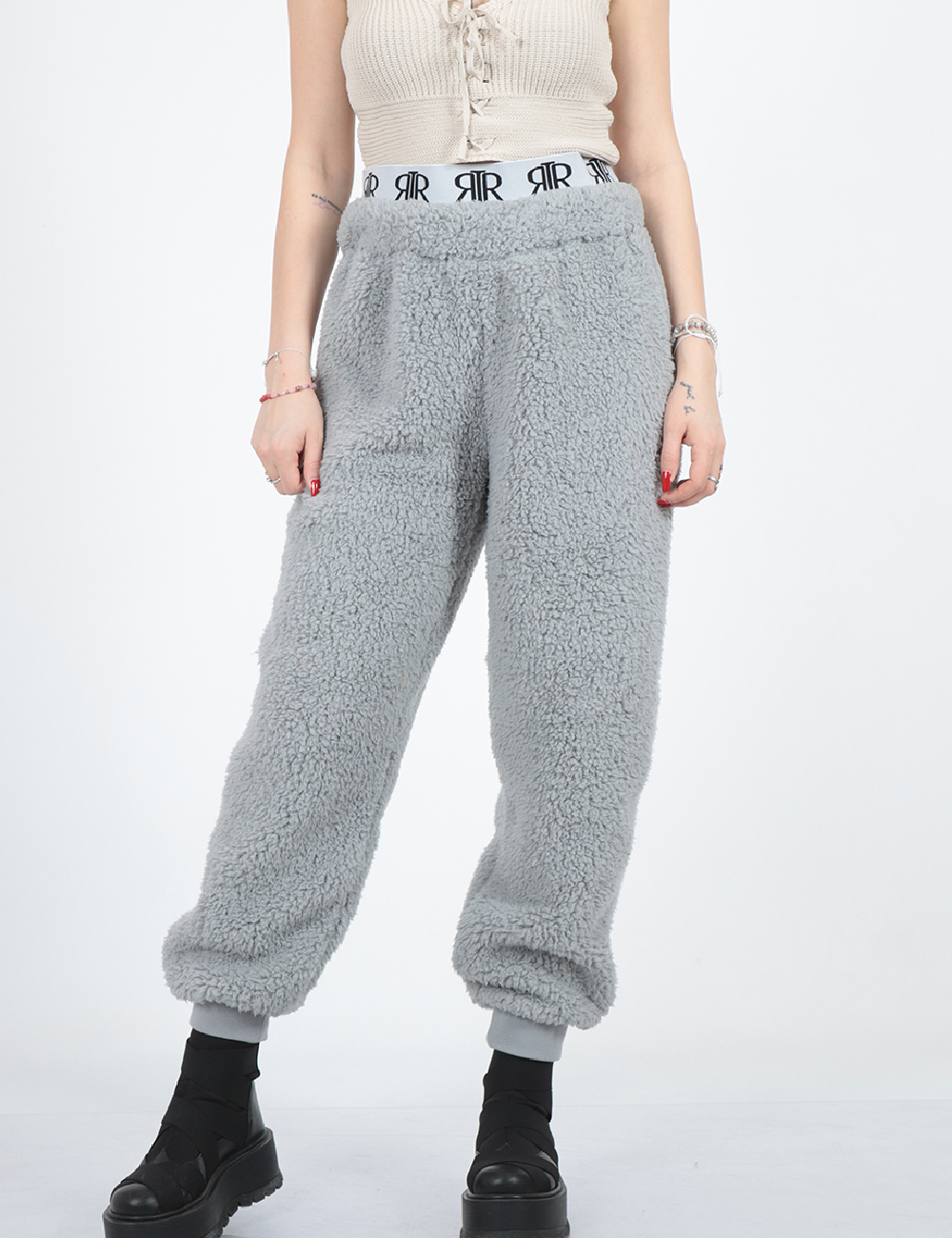 Pantaloni River Island, gri