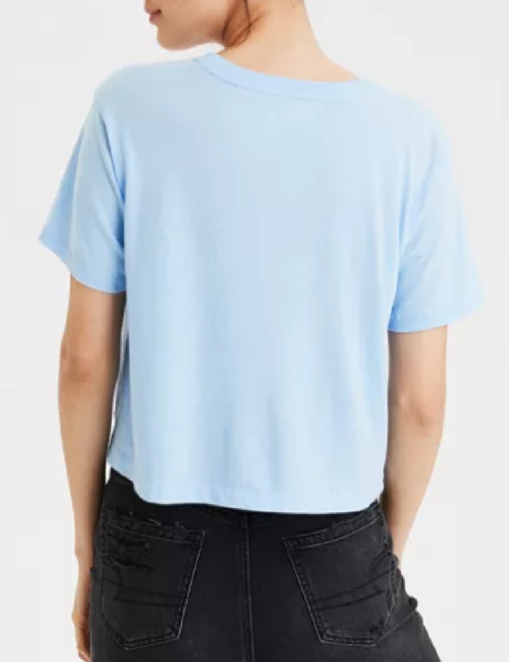 Tricou American Eagle, albastru - 1 | YEO