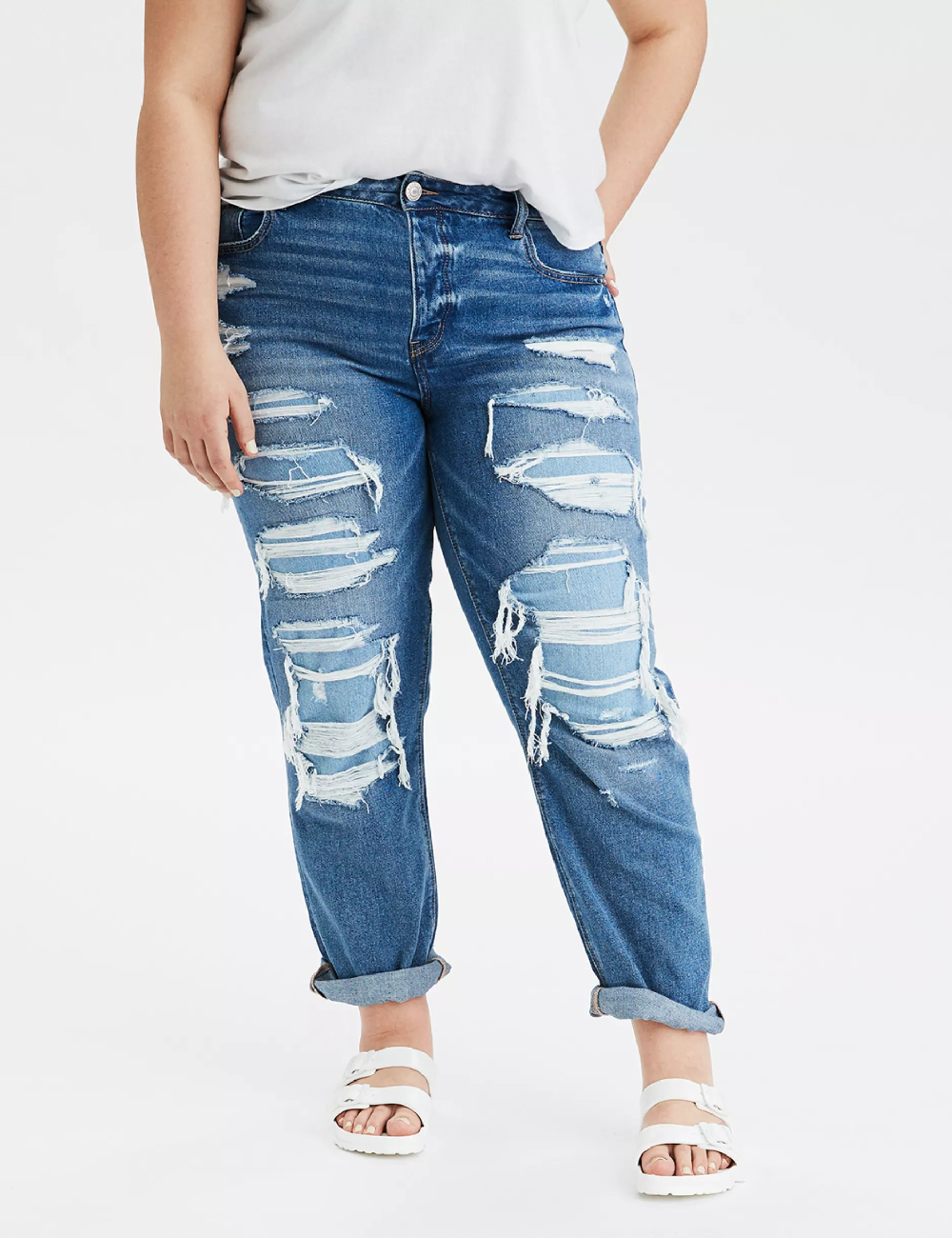 Blugi American Eagle, albastru