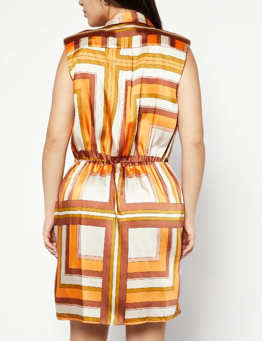Rochie scurta River Island, portocaliu - 1 | YEO