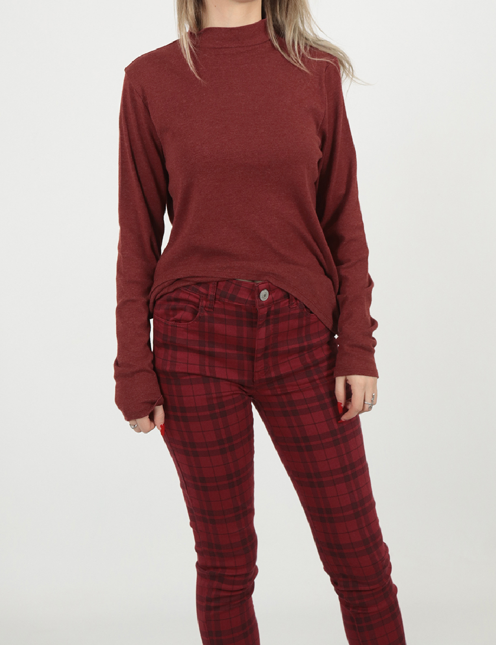 Bluza American Eagle, rosu