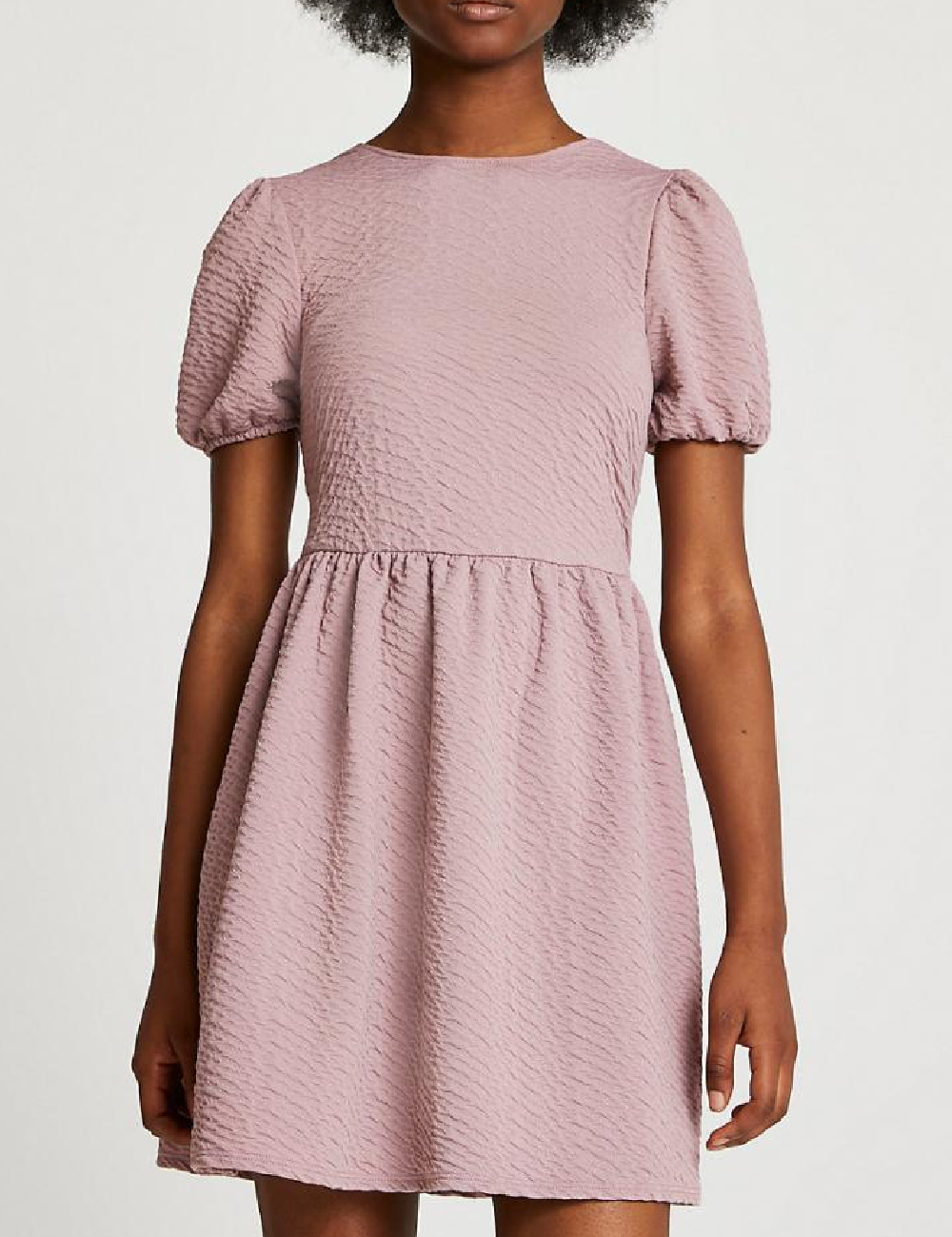 Rochie scurta River Island, roz pudra