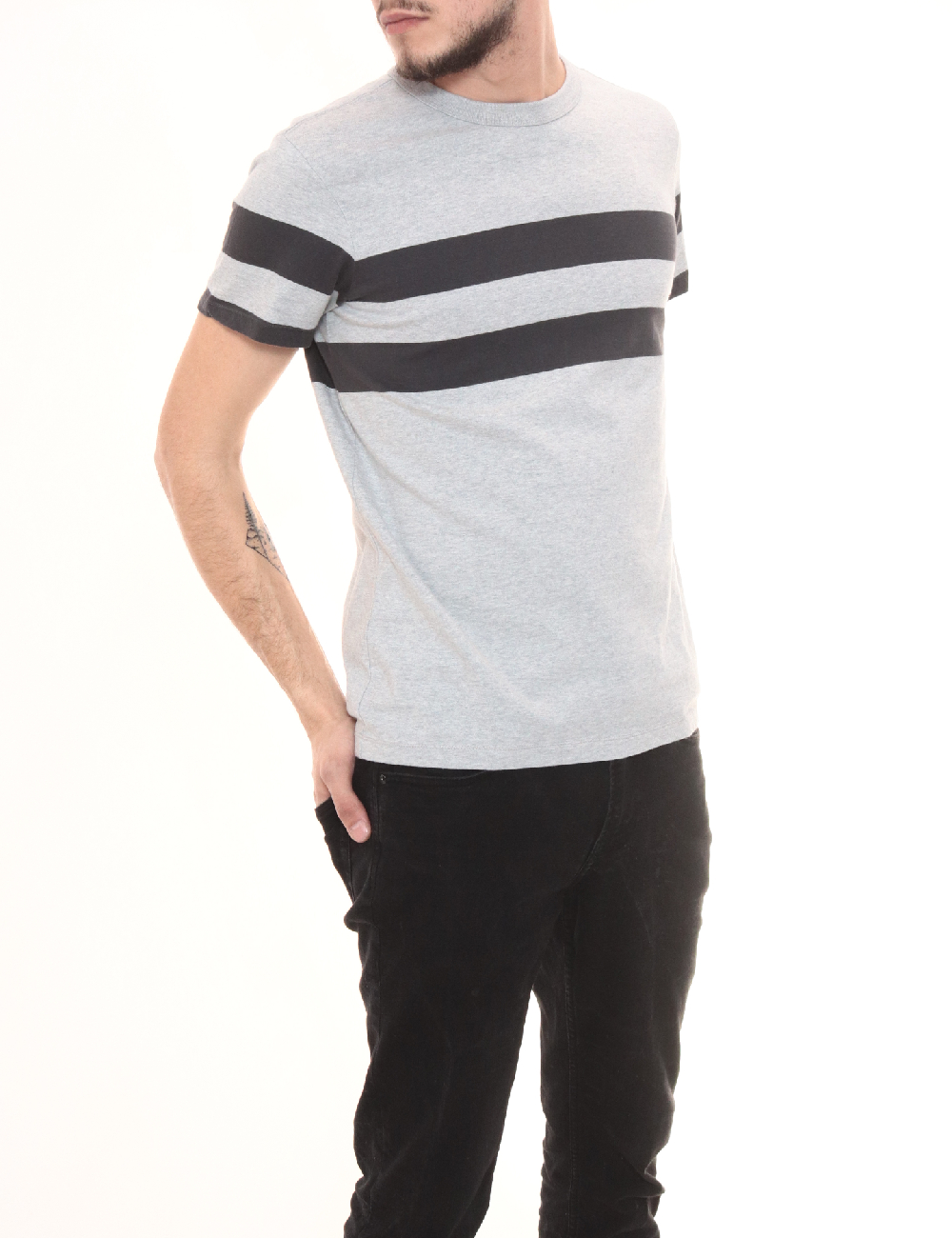 Tricou American Eagle, gri