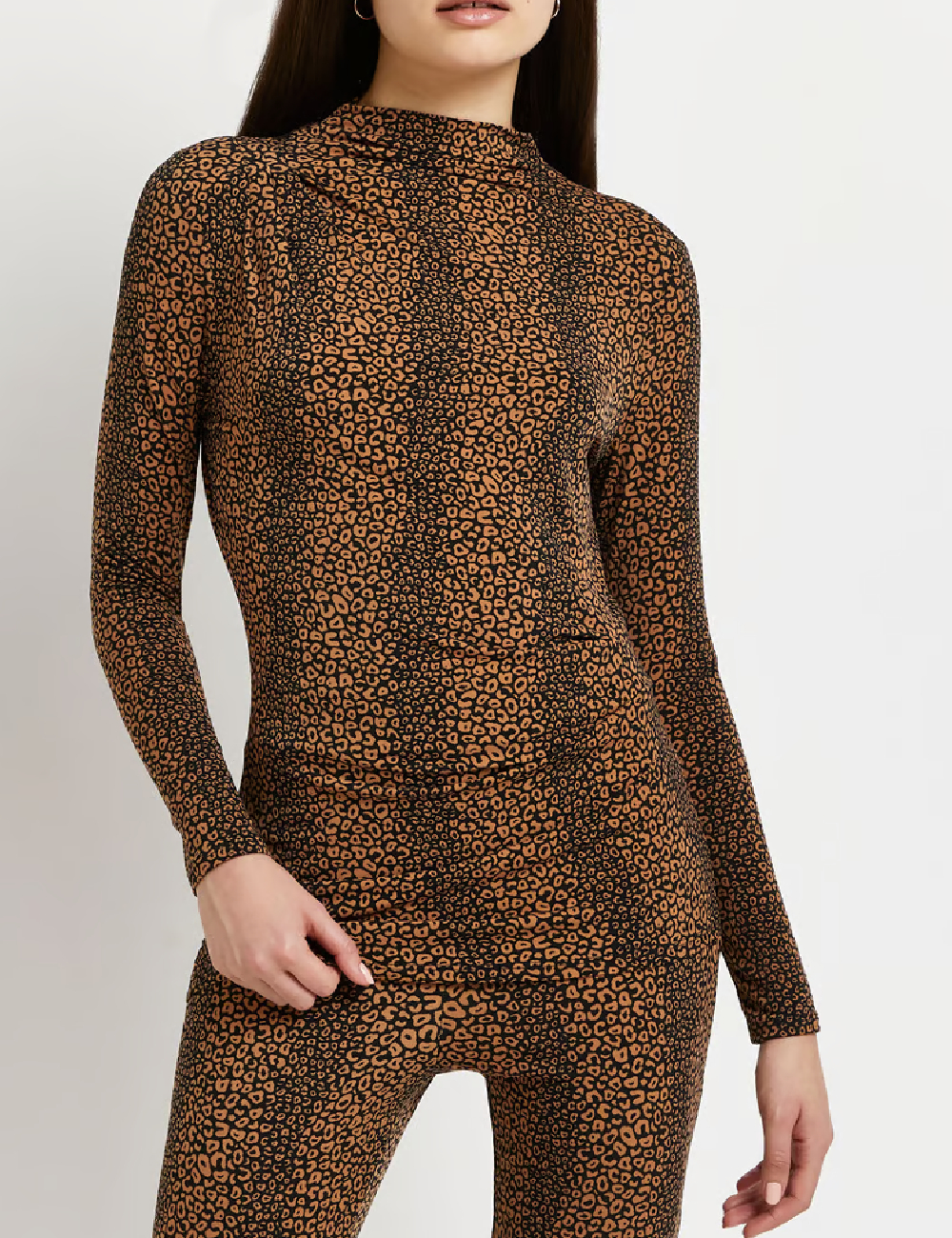 Bluza River Island, negru/maro