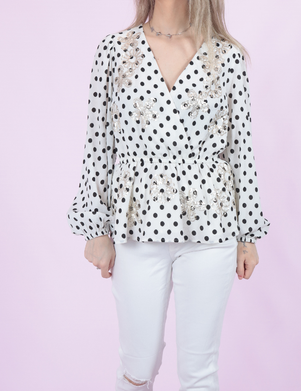 Bluza River Island, ecru
