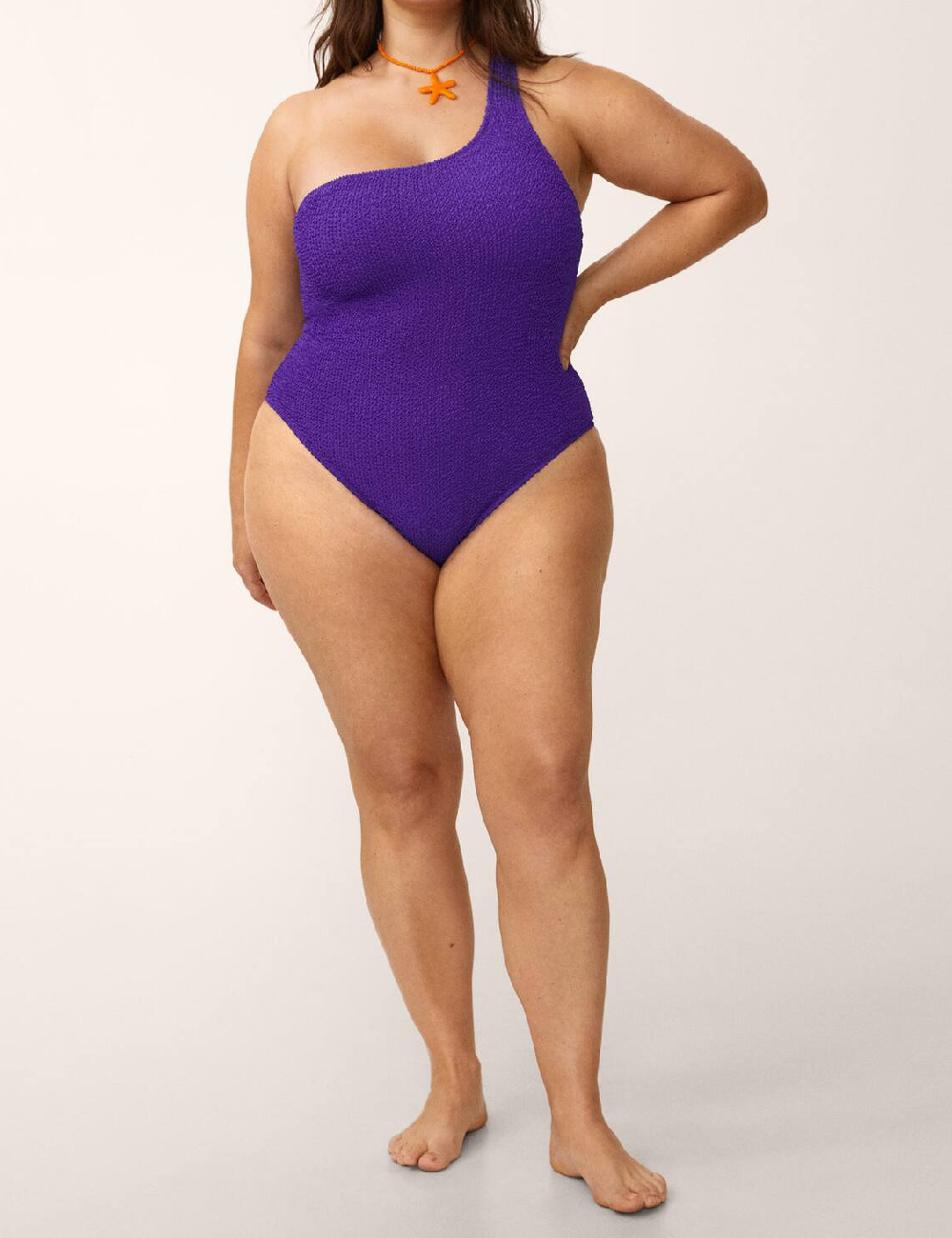 Costum de baie Mango Violeta, mov