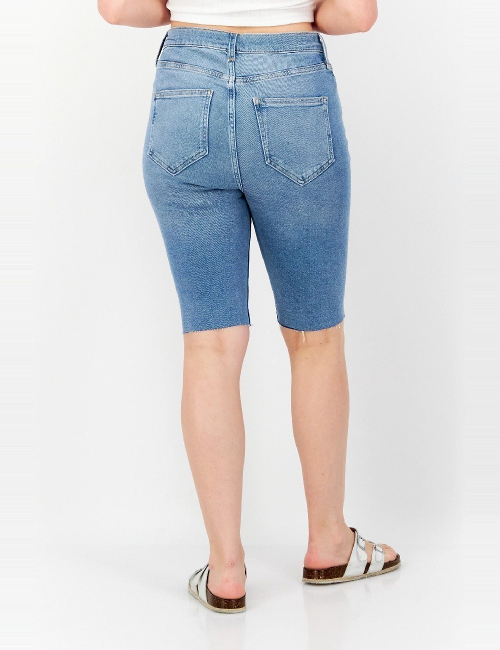 Pantaloni scurti River Island, albastru - 1 | YEO
