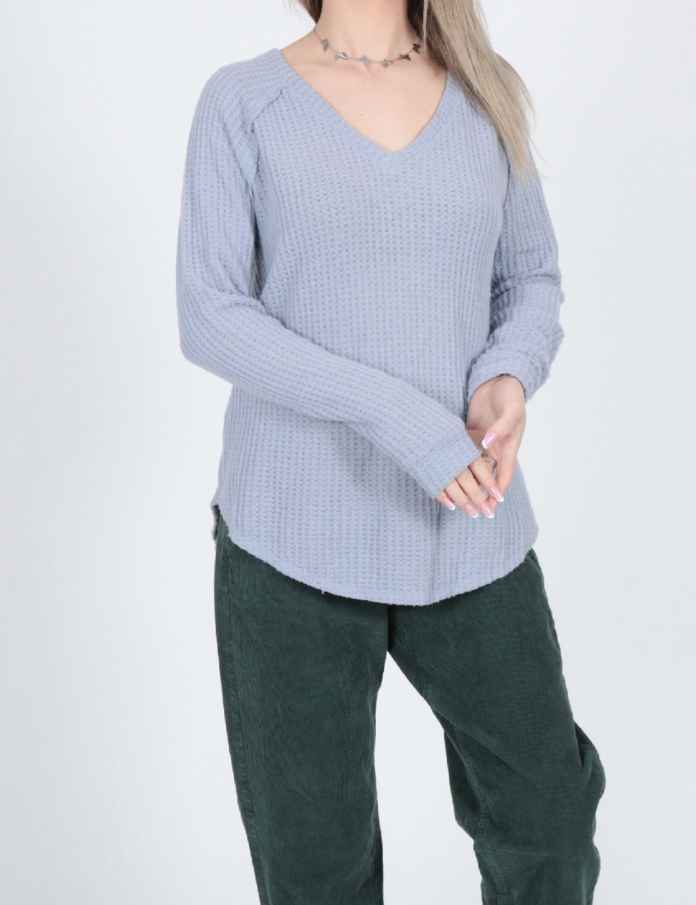 Bluza Oversize American Eagle, bleu