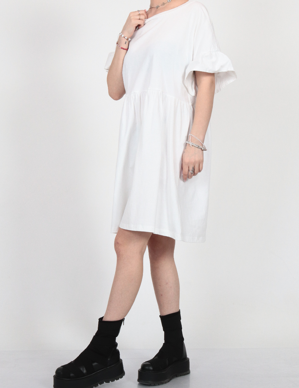 Rochie scurta River Island, alb