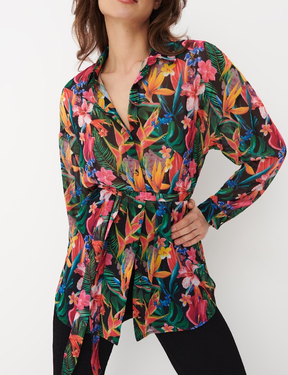 Camasa Mohito, floral