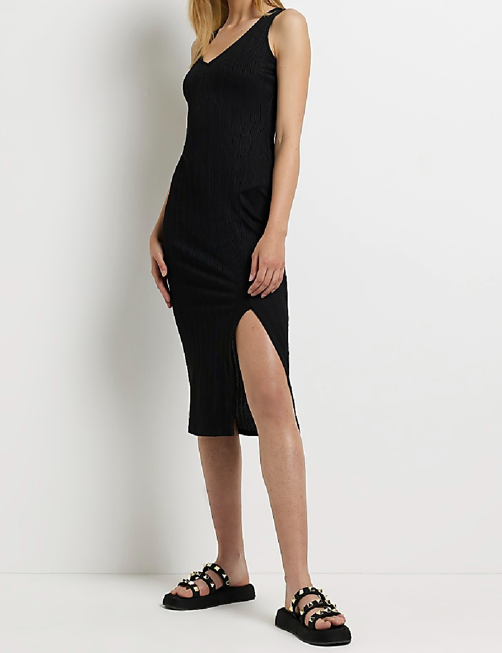 Rochie medie River Island, negru