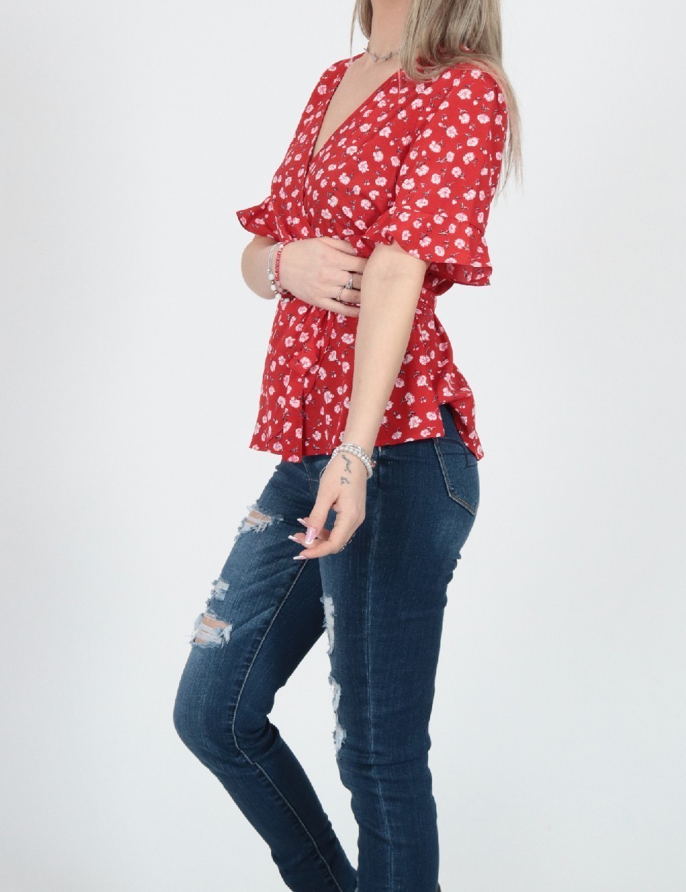 Bluza Vero Moda, rosu - 1 | YEO
