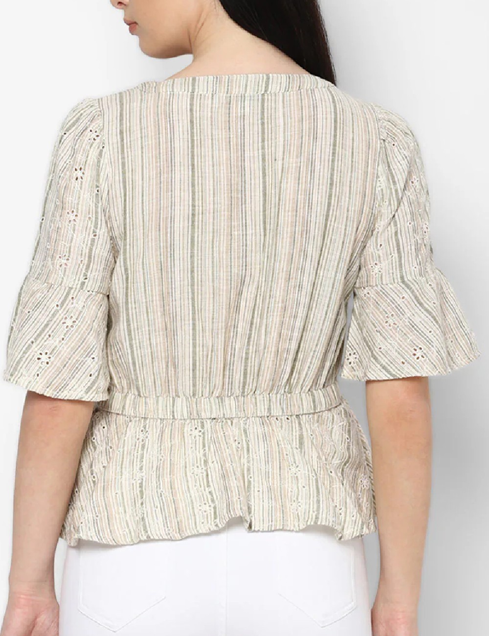 Bluza American Eagle, bej - 1 | YEO