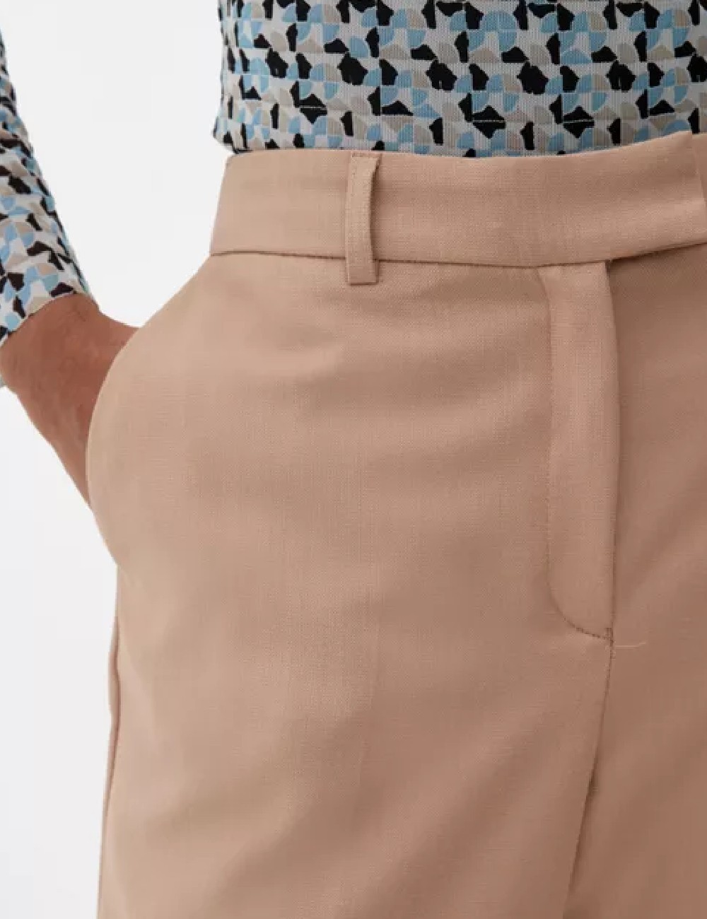 Pantaloni s.Oliver, maro deschis - 1 | YEO