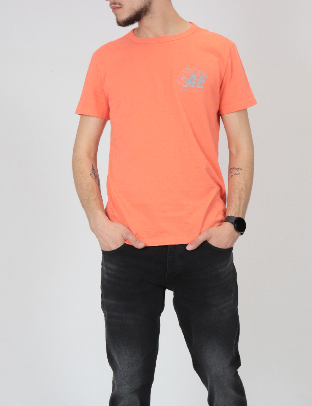 Tricou American Eagle, portocaliu