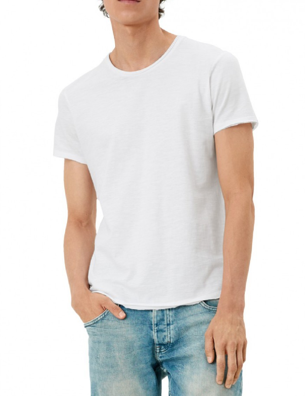 Tricou Q/S, alb