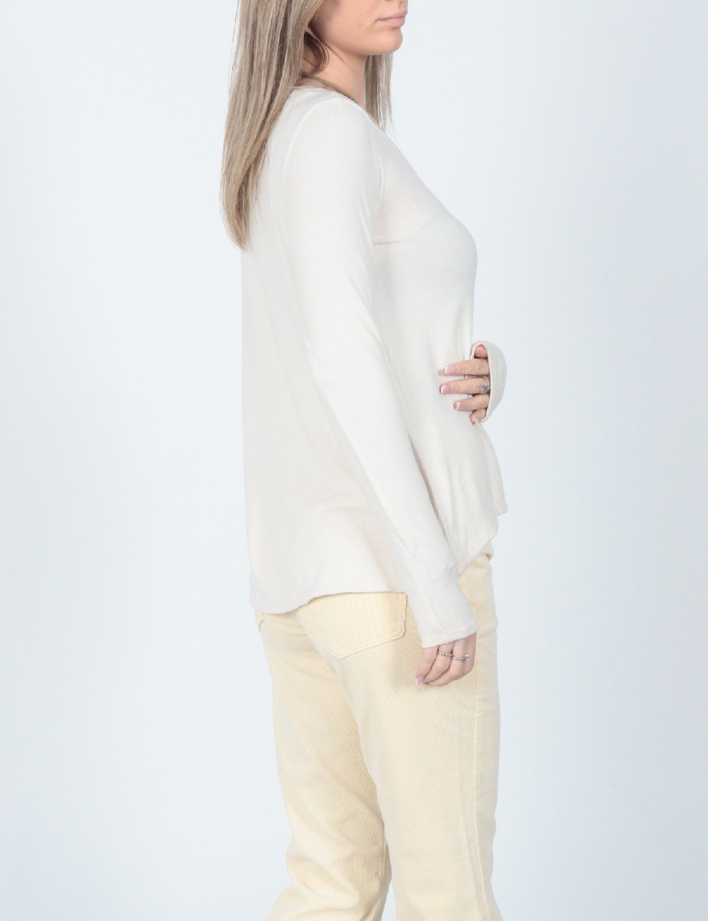 Bluza American Eagle, ecru - 1 | YEO
