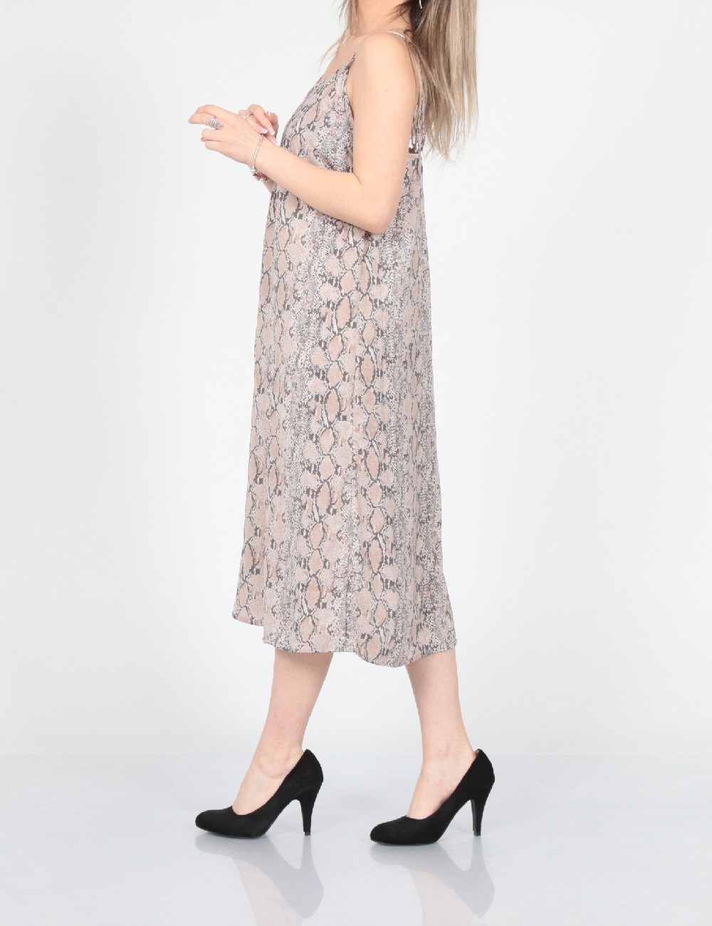 Rochie medie American Eagle, imprimeu sarpe - 1 | YEO