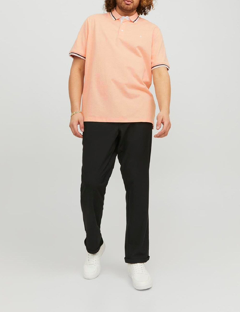 Tricou Jack&Jones Plus Size Men, piersica
