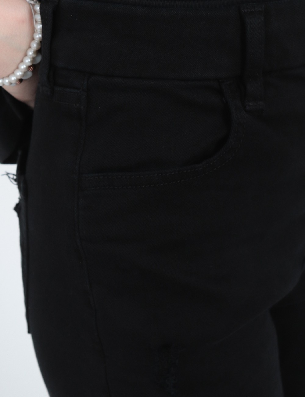 Blugi American Eagle, negru - 1 | YEO