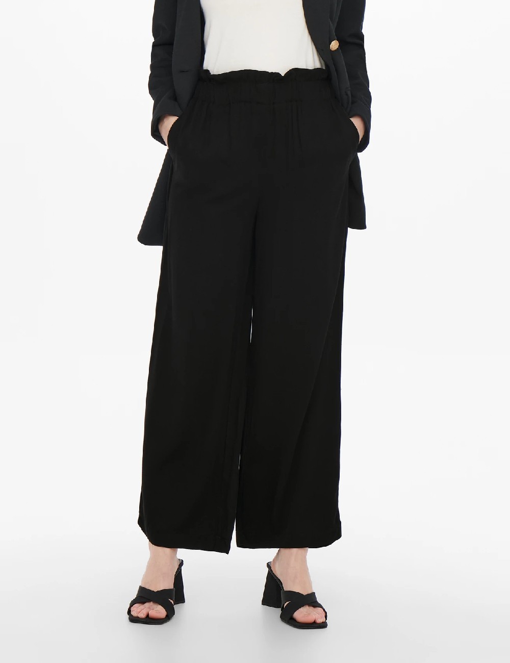 Pantaloni Only, negru - 1 | YEO