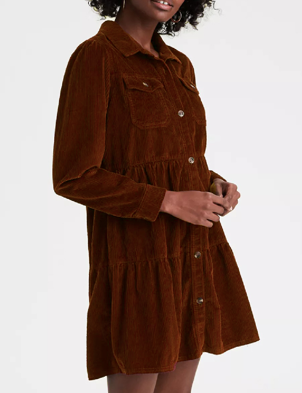 Rochie scurta American Eagle, maro