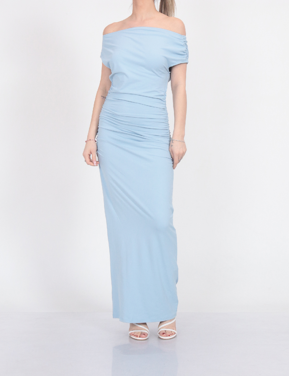 Rochie lunga SHEIN, bleu