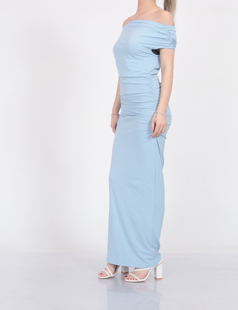 Rochie lunga SHEIN, bleu - 1 | YEO