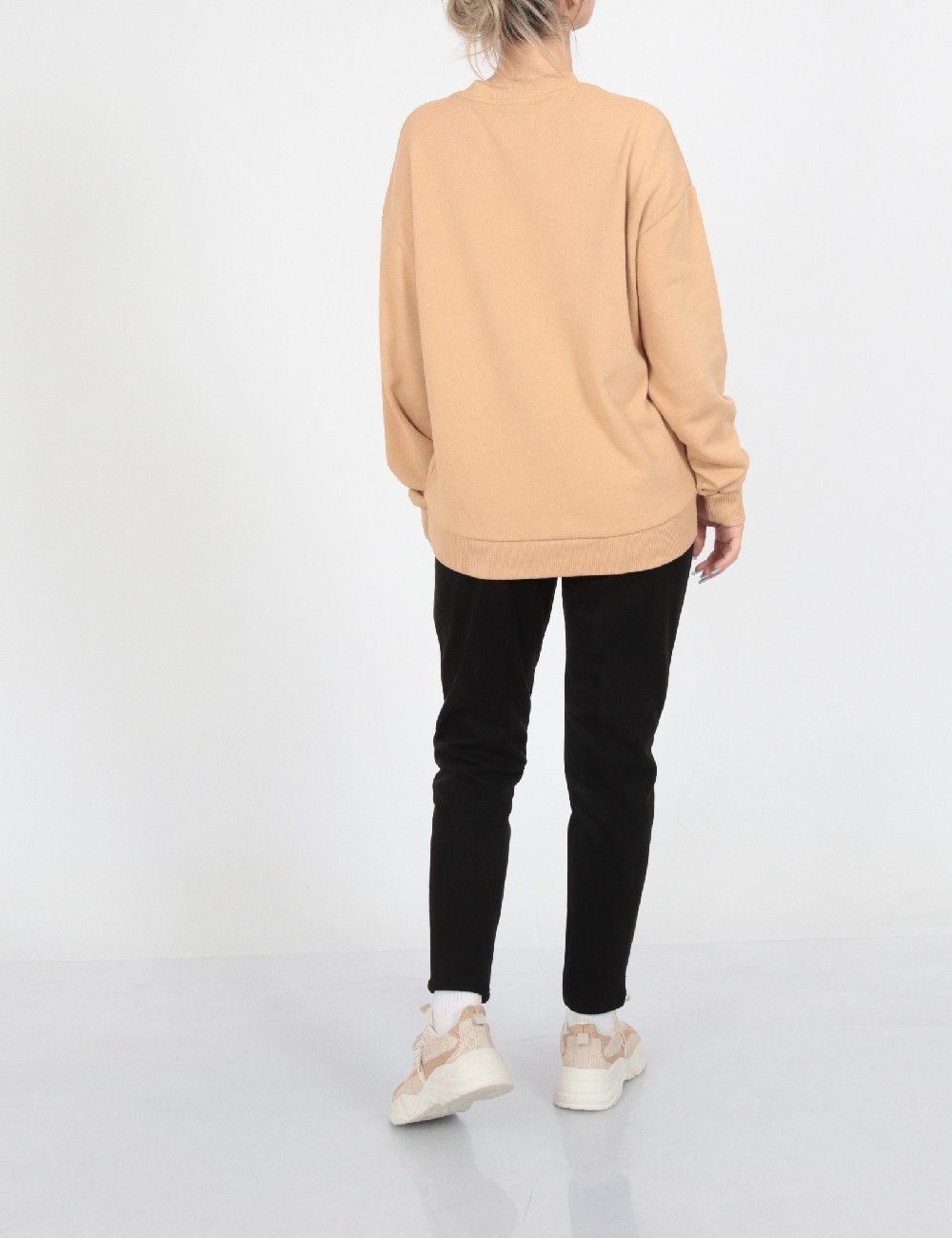 Bluza Oversize American Eagle, maro deschis - 1 | YEO