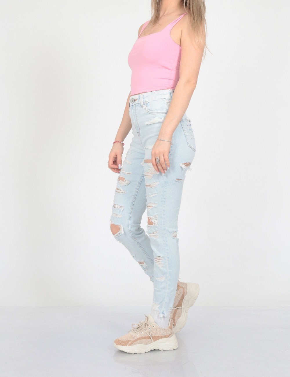 Blugi American Eagle, bleu - 1 | YEO
