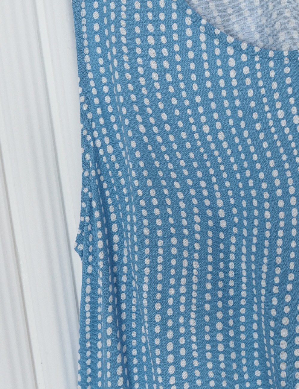 Rochie scurta Indiska, albastru - 1 | YEO