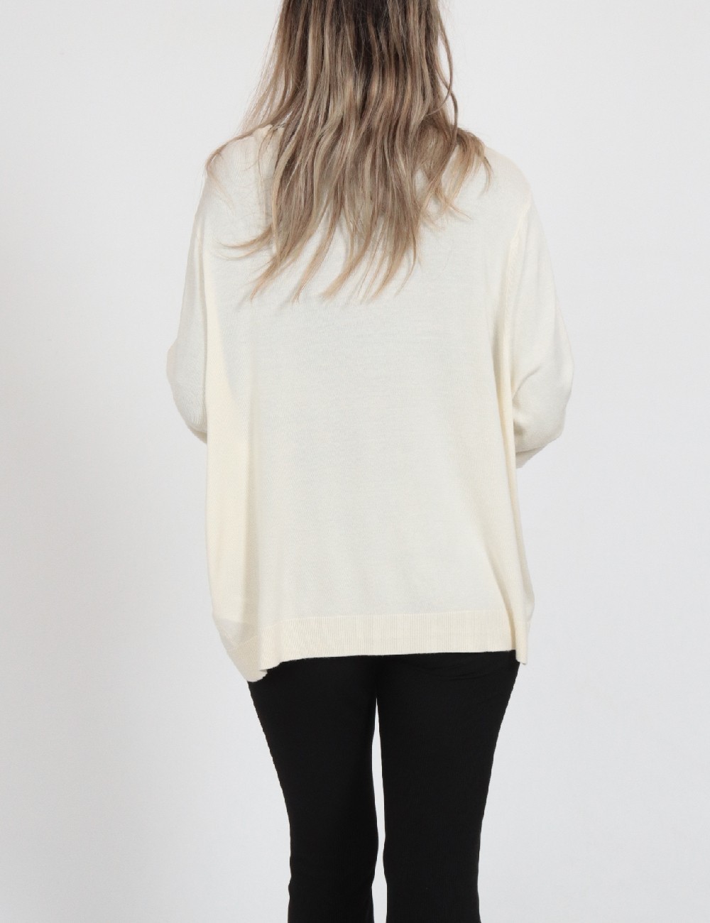 Bluza Indiska, crem - 1 | YEO