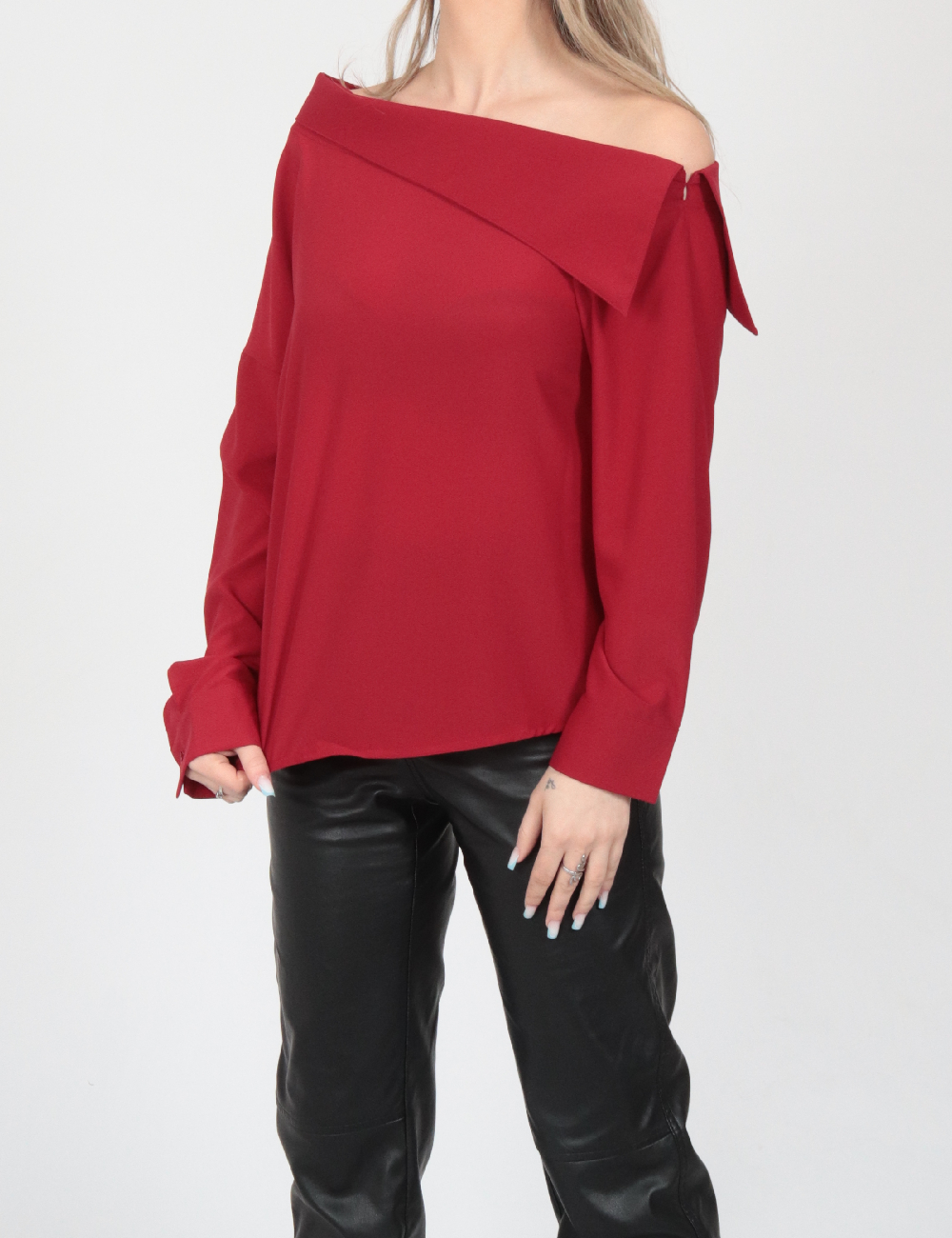 Bluza SHEIN, rosu