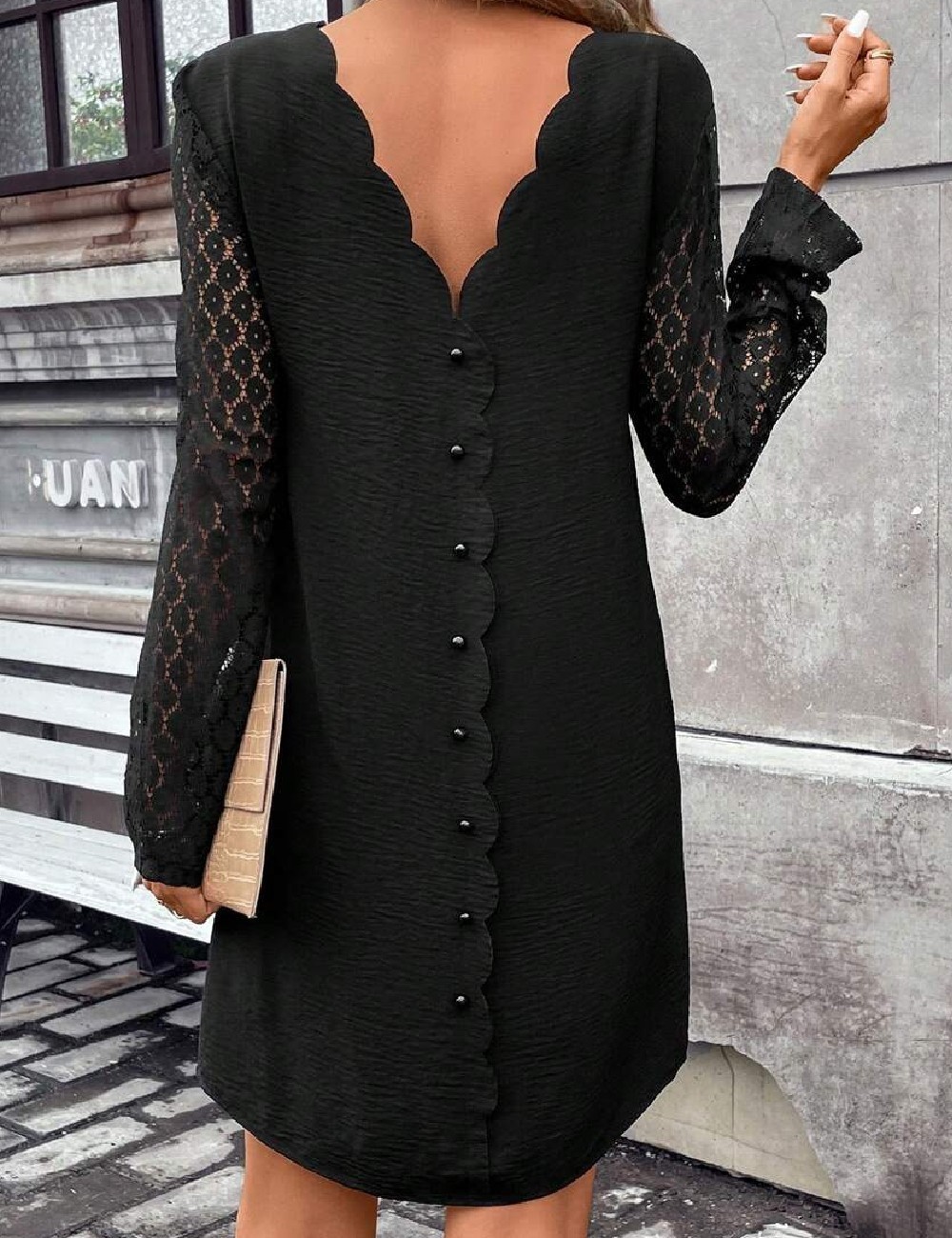 Rochie scurta SHEIN, negru - 1 | YEO